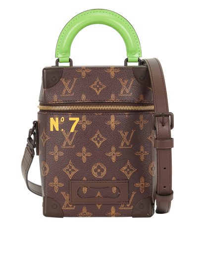 Virgil Abloh No7 Vertical Box Trunk, front view